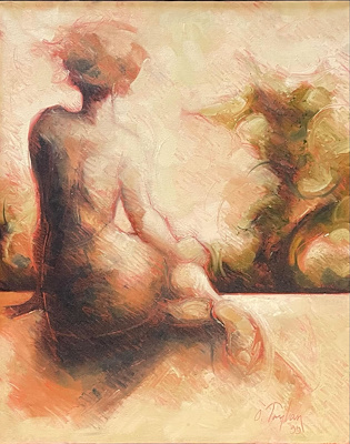 Orhan Taylan imzalı tablo — Yağlı Boya, 80×63 cm, 75.000 TL müzayede satışı