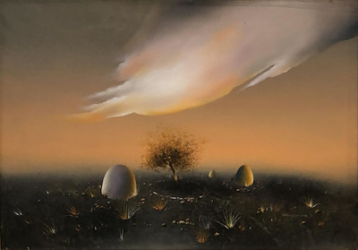 Ekrem Kahraman imzalı tablo — Yağlı Boya, 50×70 cm, 22.000 TL müzayede satışı