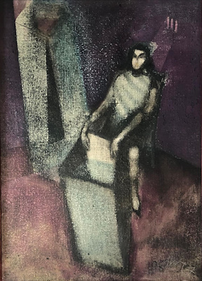 Bihrat Mavitan imzalı tablo — Yağlı Boya, 70×50 cm, 25.000 TL müzayede satışı