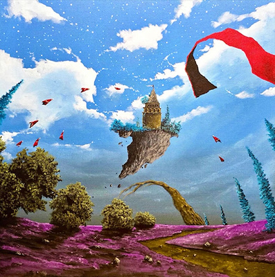 Serdar Akkılıç imzalı tablo — Akrilik Boya, 50×50 cm, 70.000 TL müzayede satışı