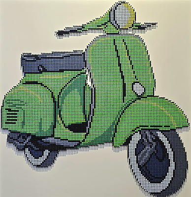 P. J. Pickle Juice imzalı tablo — 134×128 cm, 170.000 TL müzayede satışı