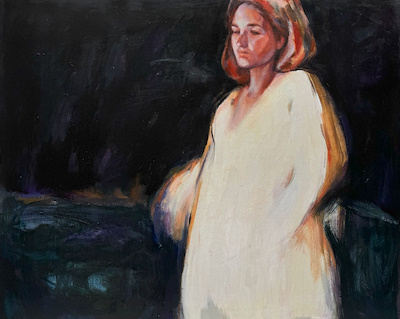 Filiz Kallenci imzalı tablo — Yağlı Boya, 88×108 cm, 75.000 TL müzayede satışı