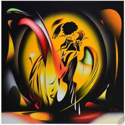 Harun Acı imzalı tablo — Yağlı Boya, 100×100 cm, 70.000 TL müzayede satışı