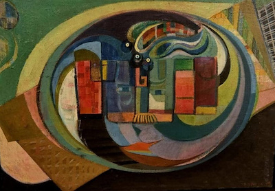 Behçet Gürcan imzalı tablo — Yağlı Boya, 87×123 cm, 40.000 TL müzayede satışı