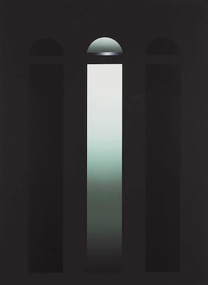 Adnan Çoker imzalı tablo — Serigrafi, 90×70 cm, 30.000 TL müzayede satışı
