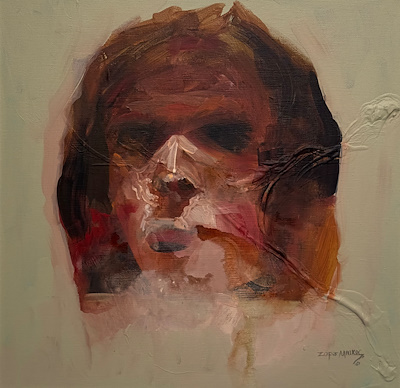 Zafer Malkoç imzalı tablo — Akrilik Boya, 40×40 cm, 20.000 TL müzayede satışı
