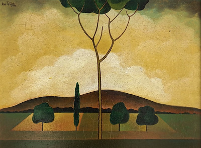 Niyazi Toptoprak imzalı tablo — Yağlı Boya, 30×40 cm, 22.500 TL müzayede satışı