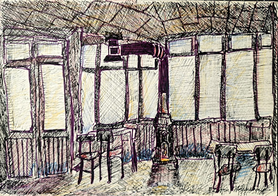 Zerrin Kehnemuyi imzalı tablo — Karışık Teknik, 16×24 cm, 5.000 TL müzayede satışı