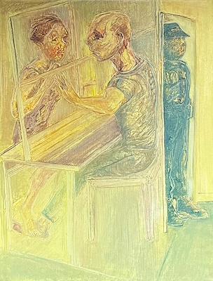 Mehmet Güleryüz imzalı tablo — Yağlı Boya, 65×50 cm, 1.260.000 TL müzayede satışı