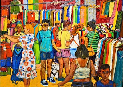 Resul Aytemür imzalı tablo — Yağlı Boya, 120×160 cm, 410.000 TL müzayede satışı