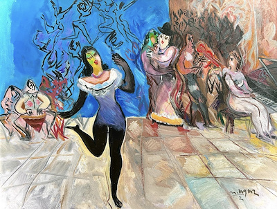 Mustafa Ayaz imzalı tablo — Yağlı Boya, 70×90 cm, 250.000 TL müzayede satışı