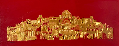Kenan Işık imzalı tablo — Yağlı Boya, 30×70 cm, 22.500 TL müzayede satışı