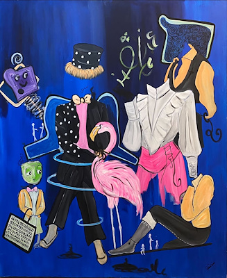 Çiğdem Turan imzalı tablo — Akrilik Boya, 120×100 cm, 7.500 TL müzayede satışı