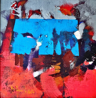 Orhan Benli imzalı tablo — Yağlı Boya, 50×50 cm, 14.000 TL müzayede satışı