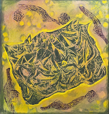 Zerrin Kehnemuyi imzalı tablo — Yağlı Boya, 50×48 cm, 20.000 TL müzayede satışı