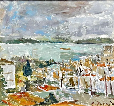 Celal Tutant imzalı tablo — Yağlı Boya, 42×46 cm, 45.000 TL müzayede satışı