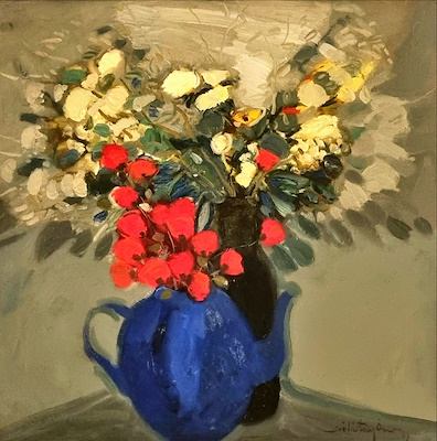 Söbütay Özer imzalı tablo — Yağlı Boya, 60×60 cm, 50.000 TL müzayede satışı