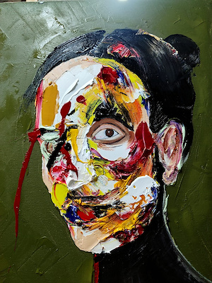 Şenol Bora imzalı tablo — Yağlı Boya, 50×40 cm, 18.000 TL müzayede satışı