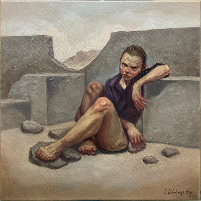 Vildan Er imzalı tablo — Yağlı Boya, 30×30 cm, 4.250 TL müzayede satışı