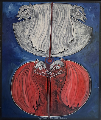 Süleyman Saim Tekcan imzalı tablo — Yağlı Boya, 70×60 cm, 210.000 TL müzayede satışı