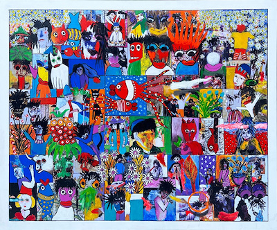 Tuncay Takmaz imzalı tablo — Akrilik Boya, 100×120 cm, 30.000 TL müzayede satışı