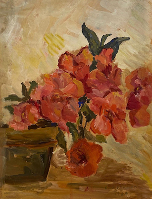 Celal Esad Arseven imzalı tablo — Karışık Teknik, 28.5×21.5 cm, 5.500 TL müzayede satışı