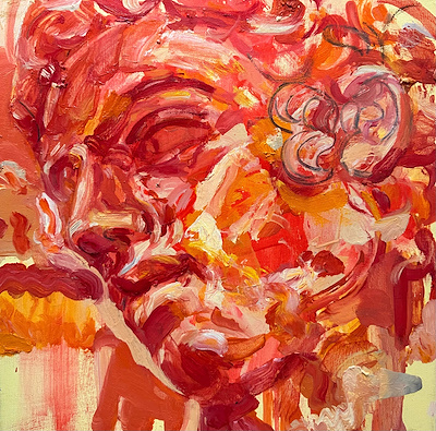 Nesli Türk imzalı tablo — Yağlı Boya, 40×40 cm, 16.000 TL müzayede satışı