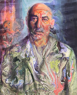 Tatiana Kirillova imzalı tablo — Karışık Teknik, 115×95 cm, 60.000 TL müzayede satışı
