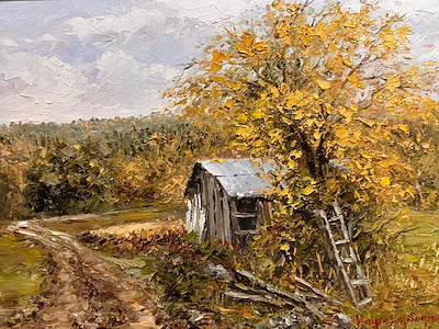 Hayrettin Sönmez imzalı tablo — Yağlı Boya, 30×40 cm, 3.000 TL müzayede satışı