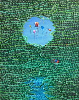 Ahmet Yeşil imzalı tablo — Yağlı Boya, 70×55 cm, 300.000 TL müzayede satışı