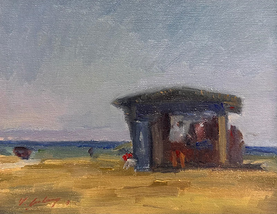 Sadettin Çulan imzalı tablo — Yağlı Boya, 20×25 cm, 16.000 TL müzayede satışı