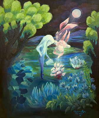 Aysun Öz imzalı tablo — Akrilik Boya, 60×50 cm, 45.000 TL müzayede satışı