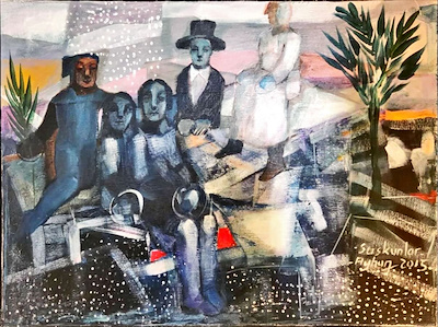 Ayhan Taşkıran imzalı tablo — Yağlı Boya, 45×33 cm, 130.000 TL müzayede satışı