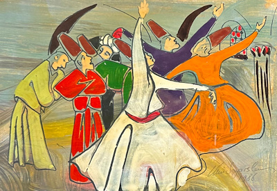Ulvi Soyarslan imzalı tablo — Yağlı Boya, 17×24 cm, 20.000 TL müzayede satışı