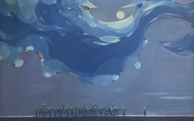 Ramiz Aydın imzalı tablo — Yağlı Boya, 90×140 cm, 250.000 TL müzayede satışı