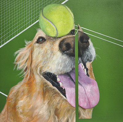 Ceyda Tırtıl Özdemir imzalı tablo — Yağlı Boya, 50×50 cm, 32.500 TL müzayede satışı