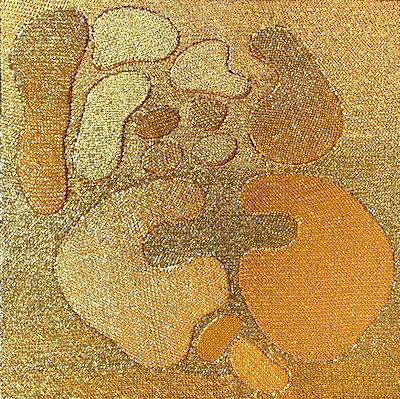 Mithat Şen imzalı tablo — Karışık Teknik, 125×125 cm, 170.000 TL müzayede satışı