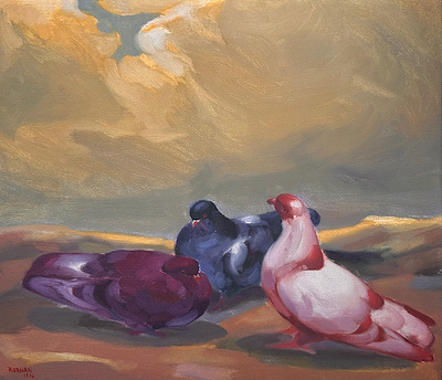 Burhan Yıldırım imzalı tablo — Akrilik Boya, 50×70 cm, 5.509 TL müzayede satışı