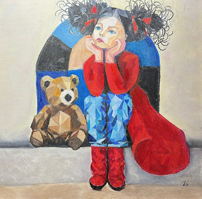Dilek Çubukçu imzalı tablo — Yağlı Boya, 50×50 cm, 5.050 TL müzayede satışı