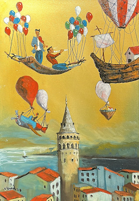Nadir Baylan imzalı tablo — Yağlı Boya, 50×35 cm, 29.841 TL müzayede satışı