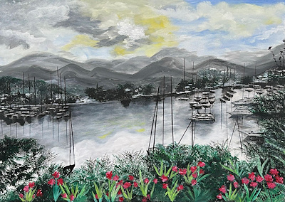 Reby imzalı tablo — Yağlı Boya, 50×70 cm, 4.591 TL müzayede satışı