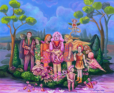 Simge Kalfaoğlu imzalı tablo — Akrilik Boya, 50×60 cm, 25.250 TL müzayede satışı