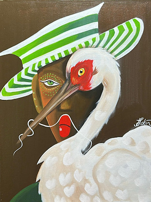 Delal Tekin imzalı tablo — Akrilik Boya, 40×30 cm, 4.591 TL müzayede satışı