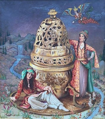 Kamil Aslanger imzalı tablo — Yağlı Boya, 80×70 cm, 78.046 TL müzayede satışı
