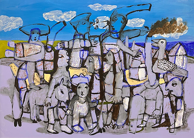Ayhan Taşkıran imzalı tablo — Yağlı Boya, 60×80 cm, 59.682 TL müzayede satışı