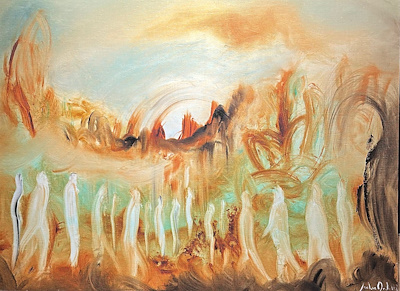 Jackie Arditty imzalı tablo — Akrilik Boya, 60×80 cm, 5.050 TL müzayede satışı