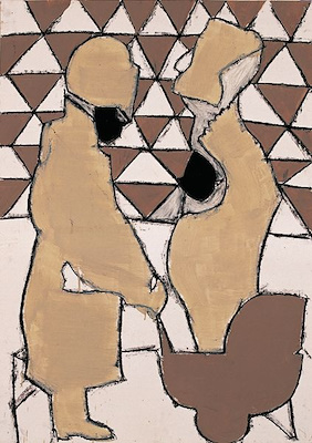 Mustafa Horasan imzalı tablo — Karışık Teknik, 100×70 cm, 103.296 TL müzayede satışı