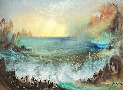 Jackie Arditty imzalı tablo — Akrilik Boya, 60×80 cm, 5.050 TL müzayede satışı