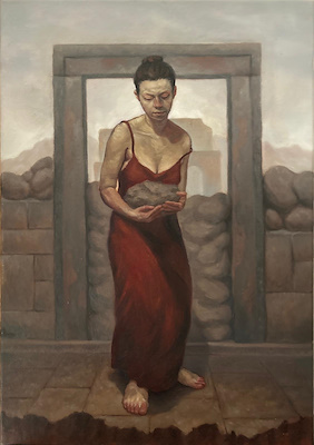 Vildan Er imzalı tablo — Yağlı Boya, 35×50 cm, 4.591 TL müzayede satışı