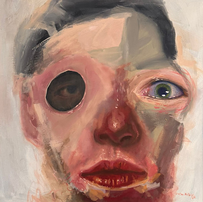 Zafer Malkoç imzalı tablo — Akrilik Boya, 60×60 cm, 60.000 TL müzayede satışı